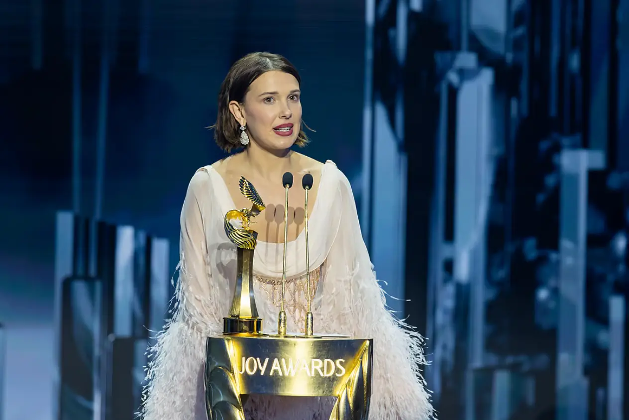 Millie Bobby Brown Bob Hair and Sequin Gown at the 2026 Joy Awards